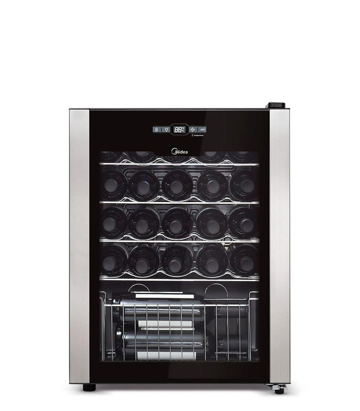 Adega Climatizada Midea 24 Garrafas 127V