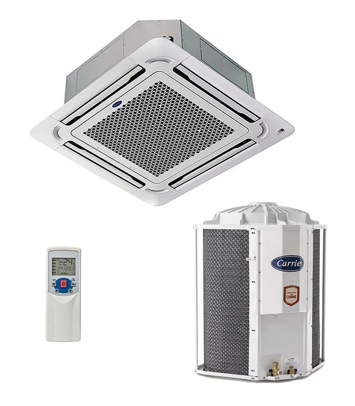 Ar Condicionado Split Cassete Carrier 36.000 BTUs Frio 220V  Monofásico