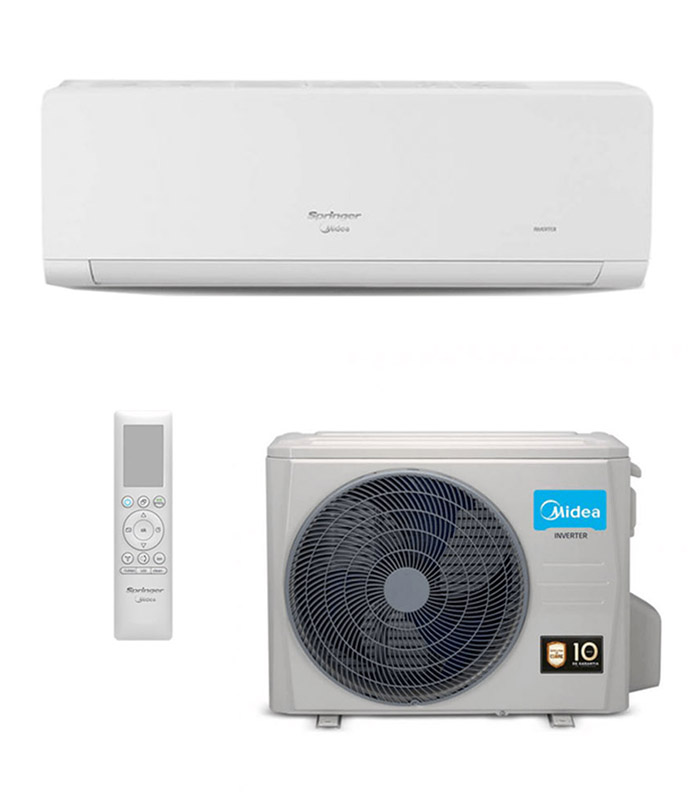 Ar-Condicionado Split HW Inverter Springer Midea Xtreme Save 12.000 BTUs Frio 220V