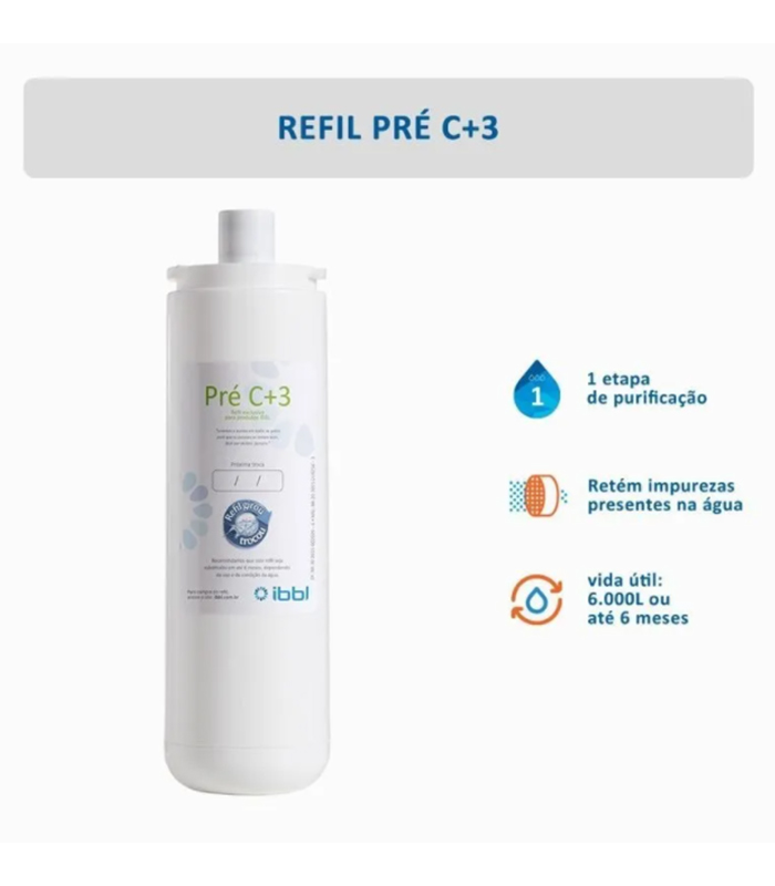 Refil Purificador IBBL Pré C+3 - Image 2